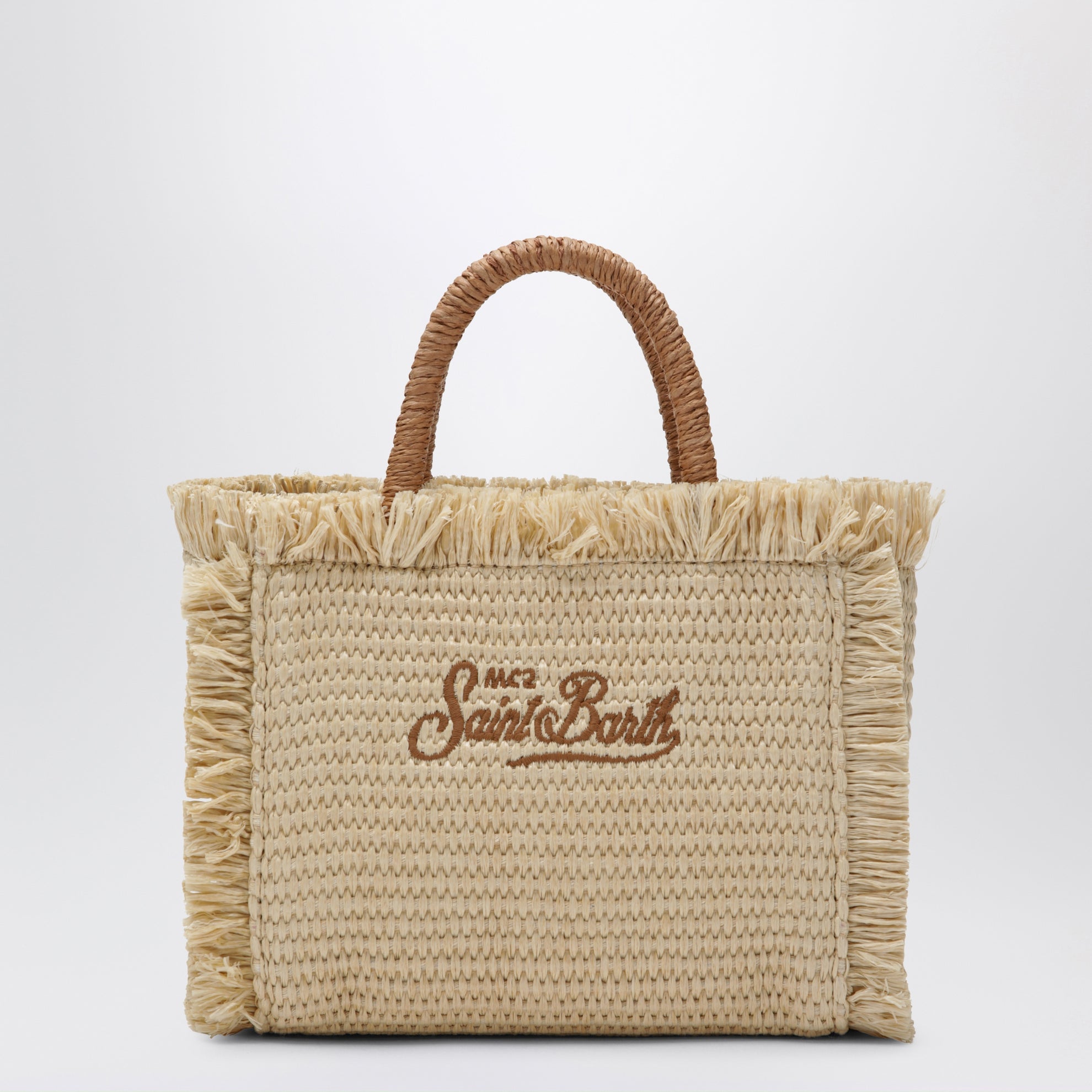Kleine Colette-Tasche aus strohähnlichem Stoff