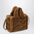 Vanity Mini brown teddy fabric bag