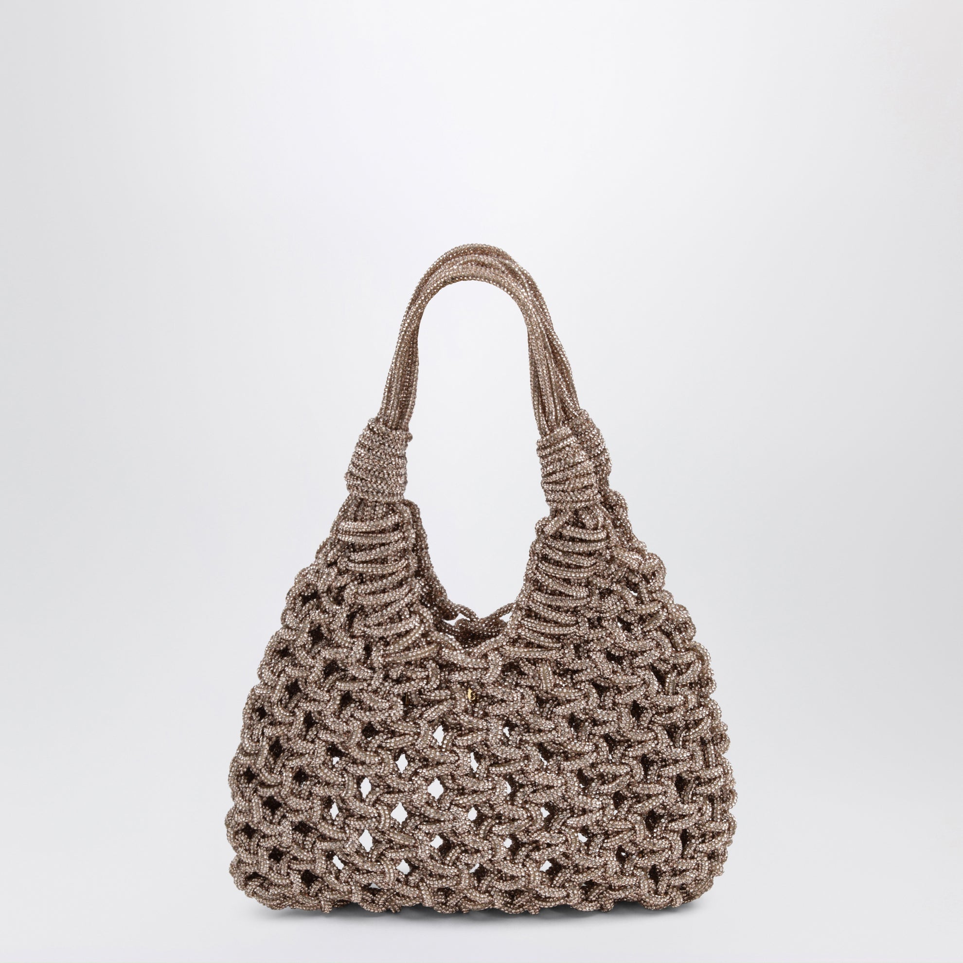 Vannifique peach bag with crystals