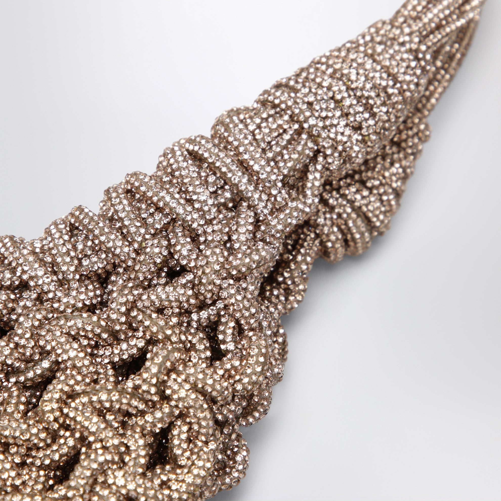 Vannifique peach bag with crystals