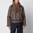 Parka en coton enduit marron Olinka