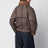 Parka en coton enduit marron Olinka
