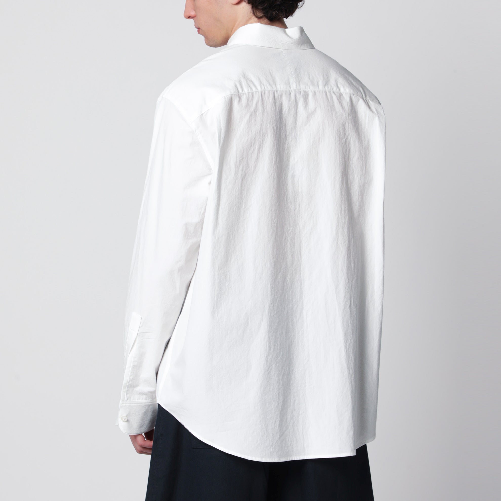 Camicia bianca in cotone