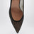 Escarpins Voile noirs en satin et résille