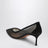 Escarpins Voile noirs en satin et résille