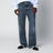 Vega dark blue vintage-effect jeans