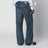 Vega dark blue vintage-effect jeans