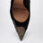 Meadow 105 black velvet pumps