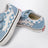 Sneakers Old Skool bianca/azzurra con motivo Check