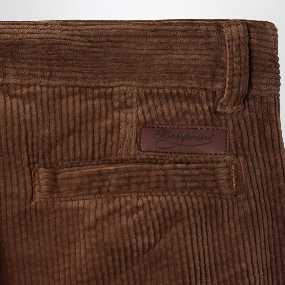 Pantaloni cargo Martyn marroni a costine