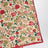 Pink Cayati scarf with floral pattern in organic cotton
