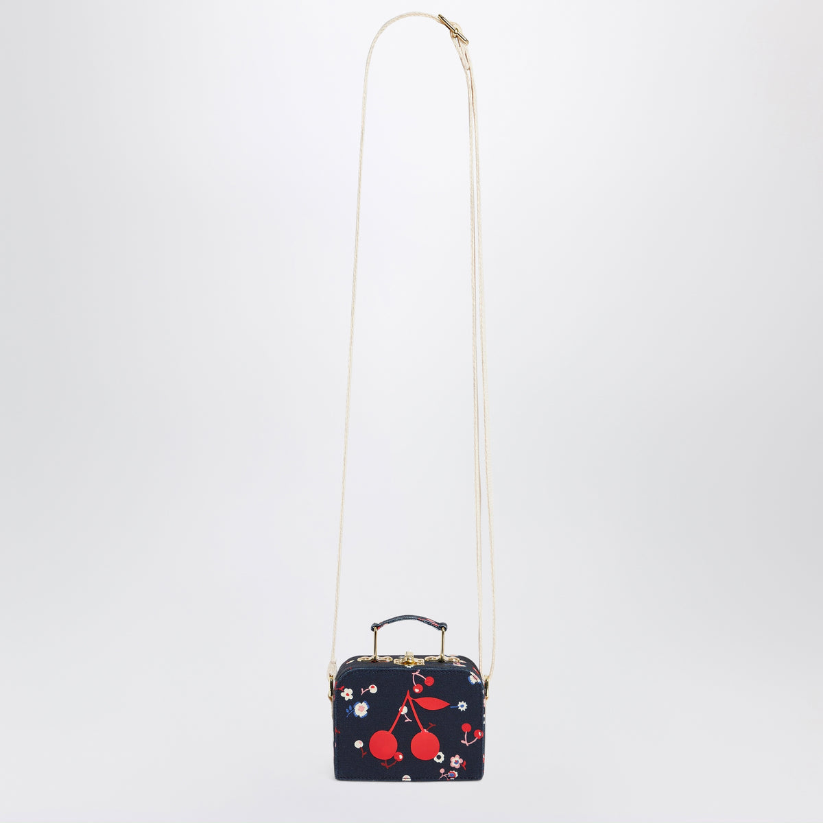 Aimane suitcase in printed canvas
