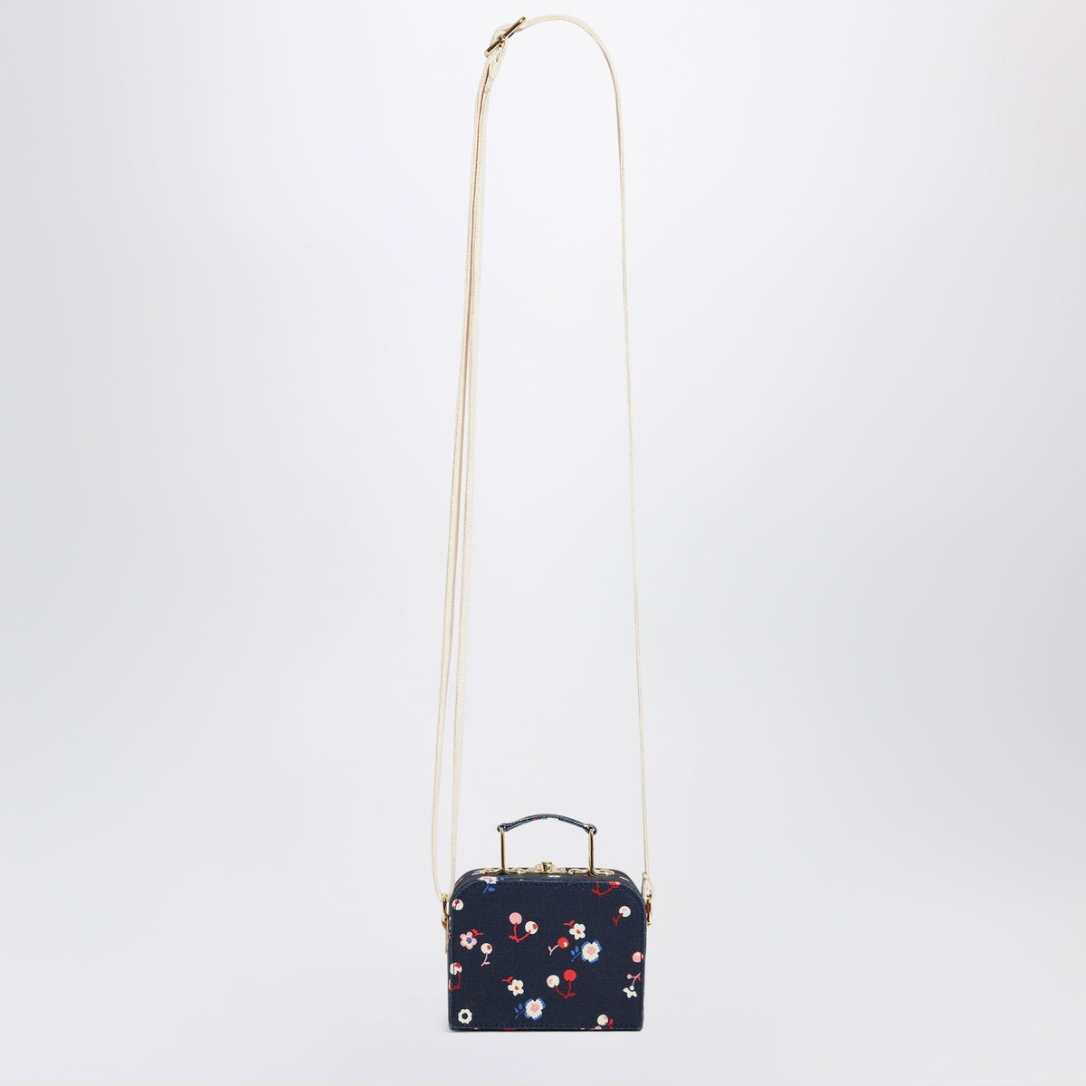 Aimane suitcase in printed canvas