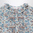 Blusa in cotone con stampa floreale