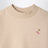 Robe Mareva beige fille en coton