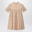 Abito con smock in tessuto Liberty