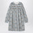 Blaues Marinette Kleid aus Baumwolle mit Blumenprint