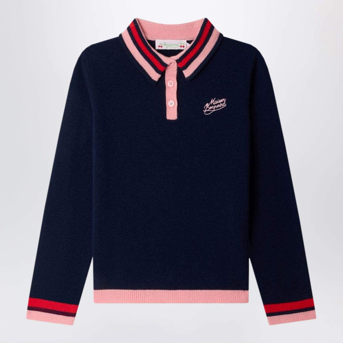 Pull en laine marine Malia