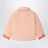Pink reversible quilted Molly jacket with cherries