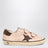 Rosa Leder-Sneakers Old School Bonpoint x Golden Goose