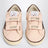 Rosa Leder-Sneakers Old School Bonpoint x Golden Goose