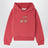 Himbeerrotes Tita Kapuzen-Sweatshirt aus Bio-Baumwolle