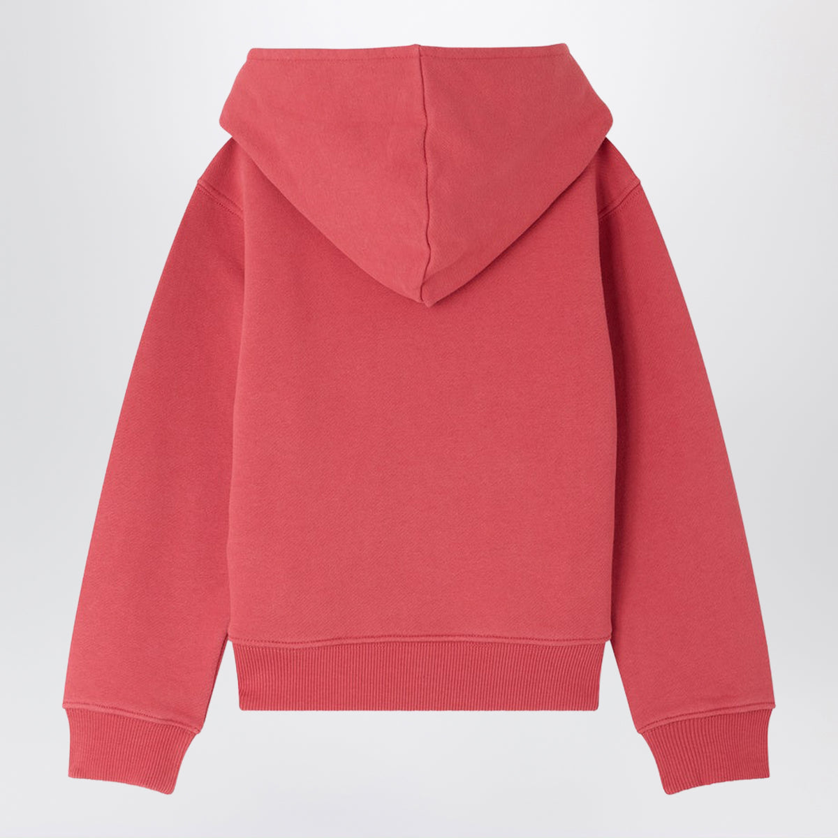 Himbeerrotes Tita Kapuzen-Sweatshirt aus Bio-Baumwolle
