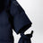 Blauer wattierter Tagonfly Overall aus wasserabweisendem Flanell