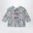 Cotton blouse with floral print