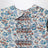 Cotton blouse with floral print