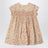 Abito con smock in tessuto Liberty