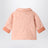 Reversible Juno quilted jacket in pink with cherry motif