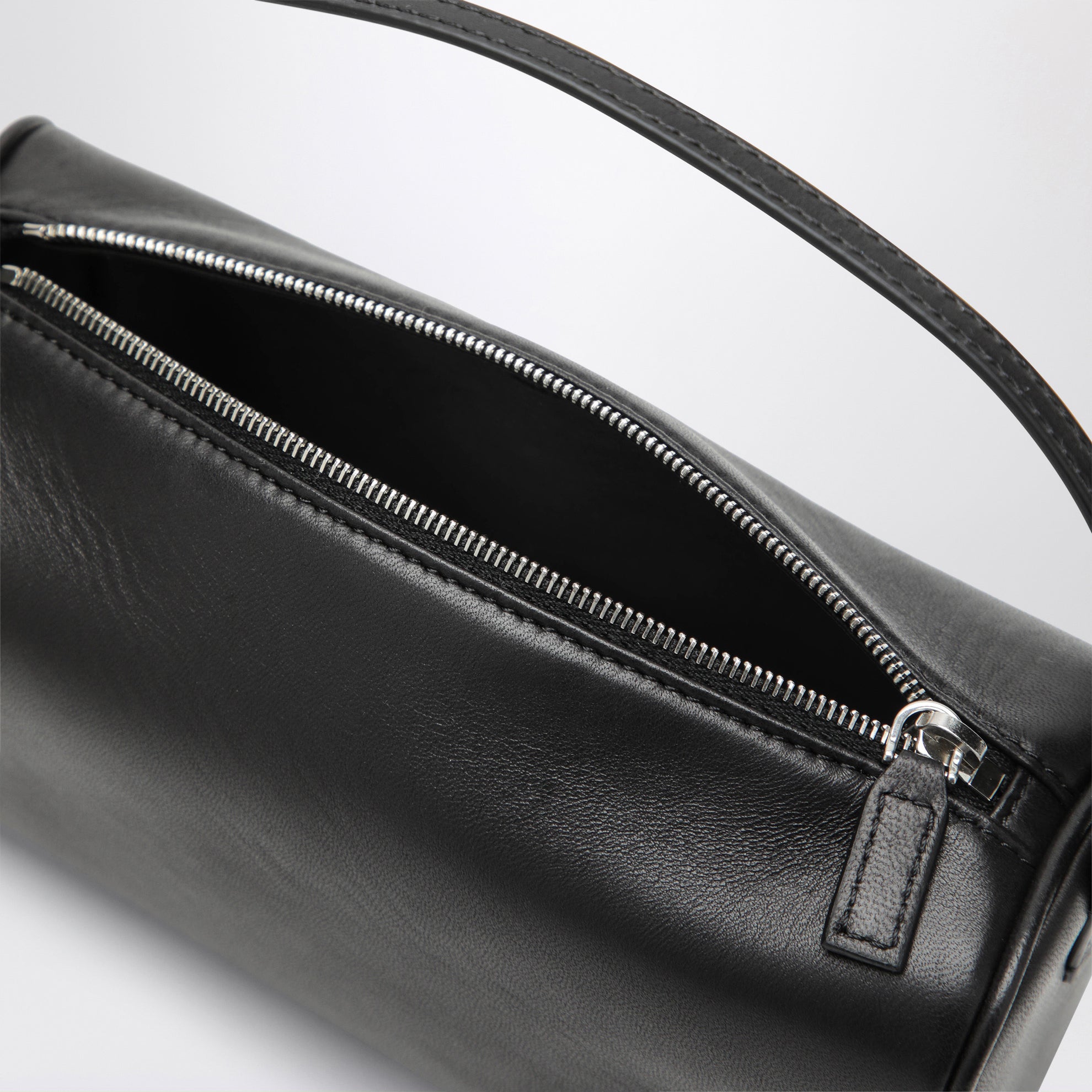Borsa a tracolla 90's in pelle nera