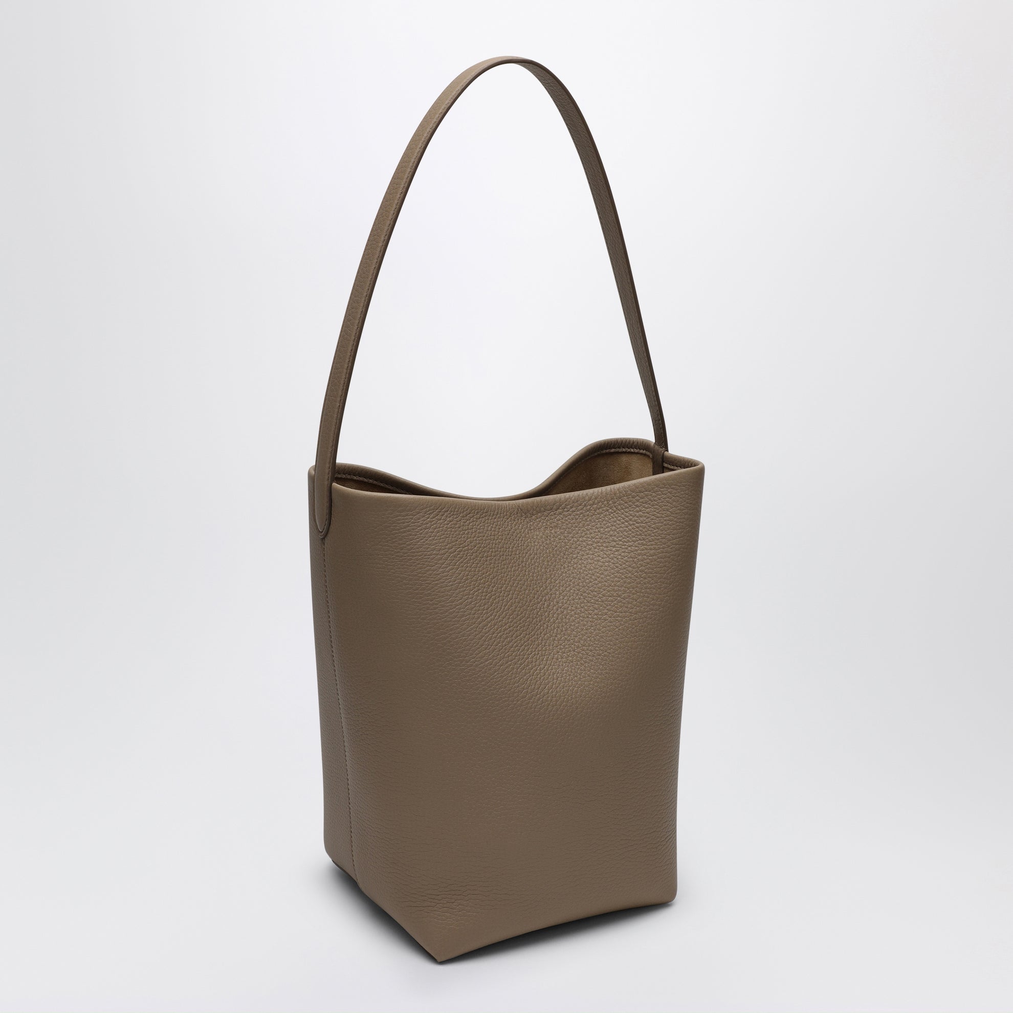 Medium N/S Park borsa tote taupe scuro