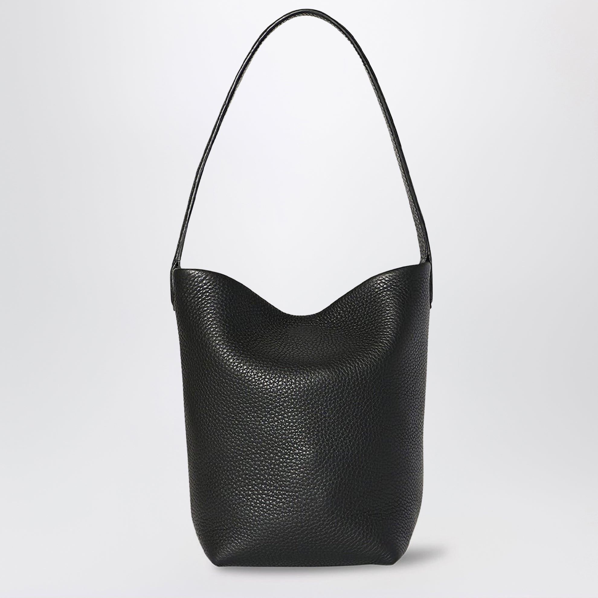 Petit sac cabas Park N/S en cuir noir