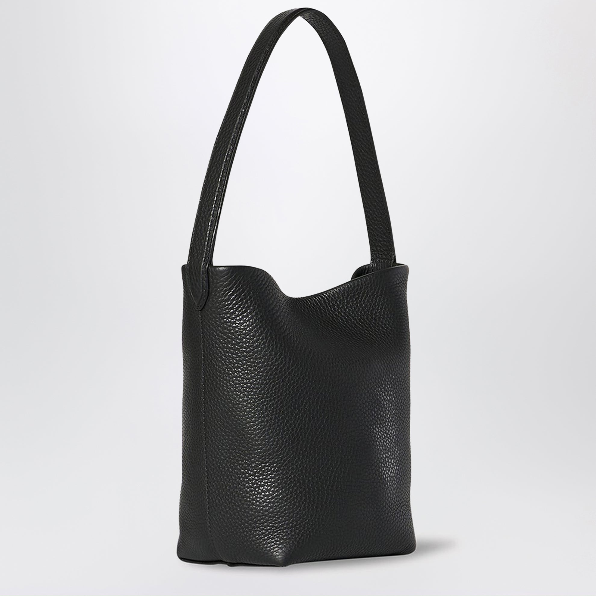 Petit sac cabas Park N/S en cuir noir