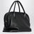 Agnes 12 black bag in calfskin leather