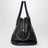 Agnes 12 black bag in calfskin leather