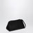 Black leather Peggy Clutch