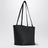 Tote Bag Park aus strukturiertem Kalbsleder, schwarz
