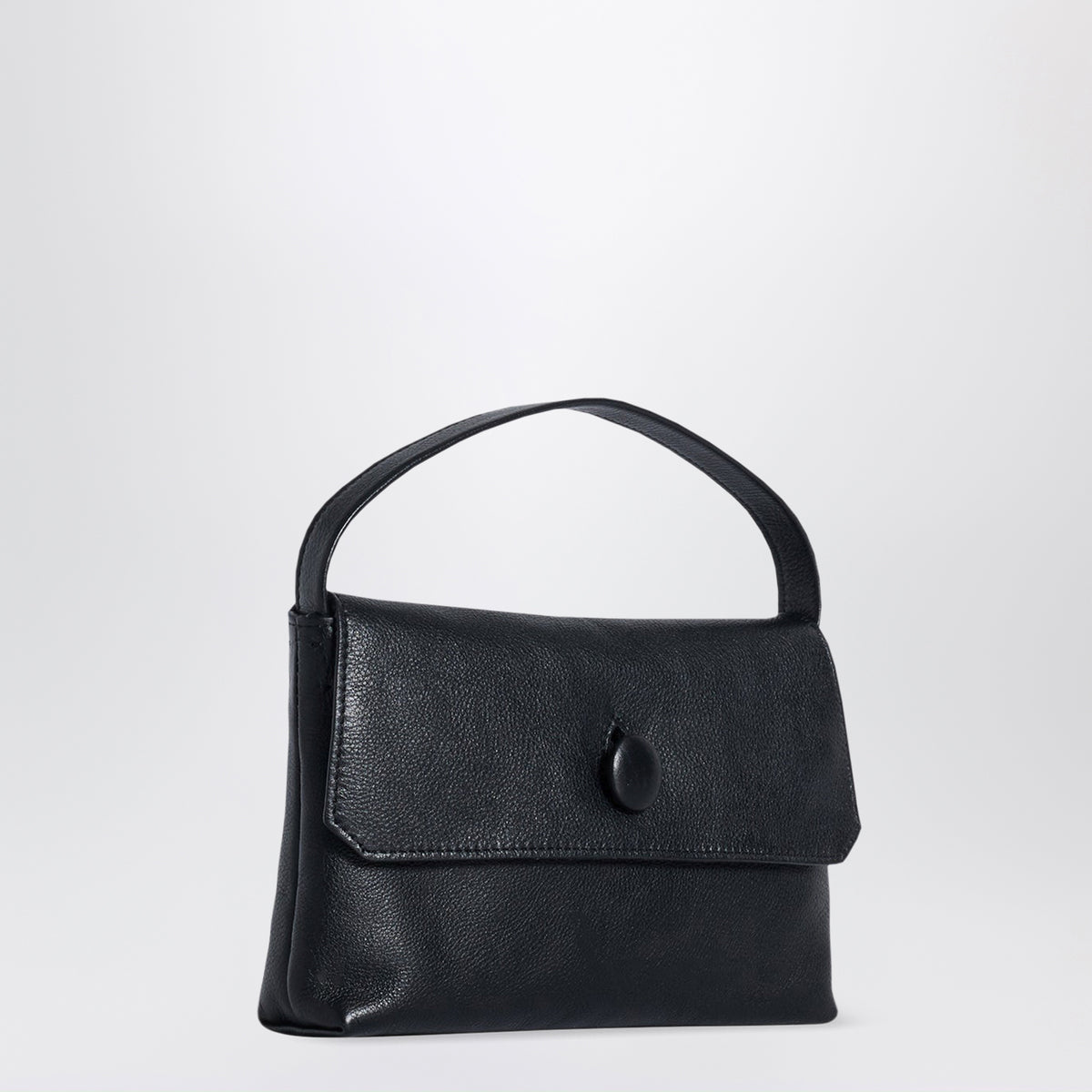 Borsa Sally nera in pelle di vitello