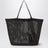 Geometrische Tote Bag Barn aus Nylon in Schwarz