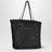 Geometrische Tote Bag Barn aus Nylon in Schwarz