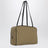 Bowlingtasche Astra aus Baumwollcanvas mit Leder in Schlamm/Schwarz