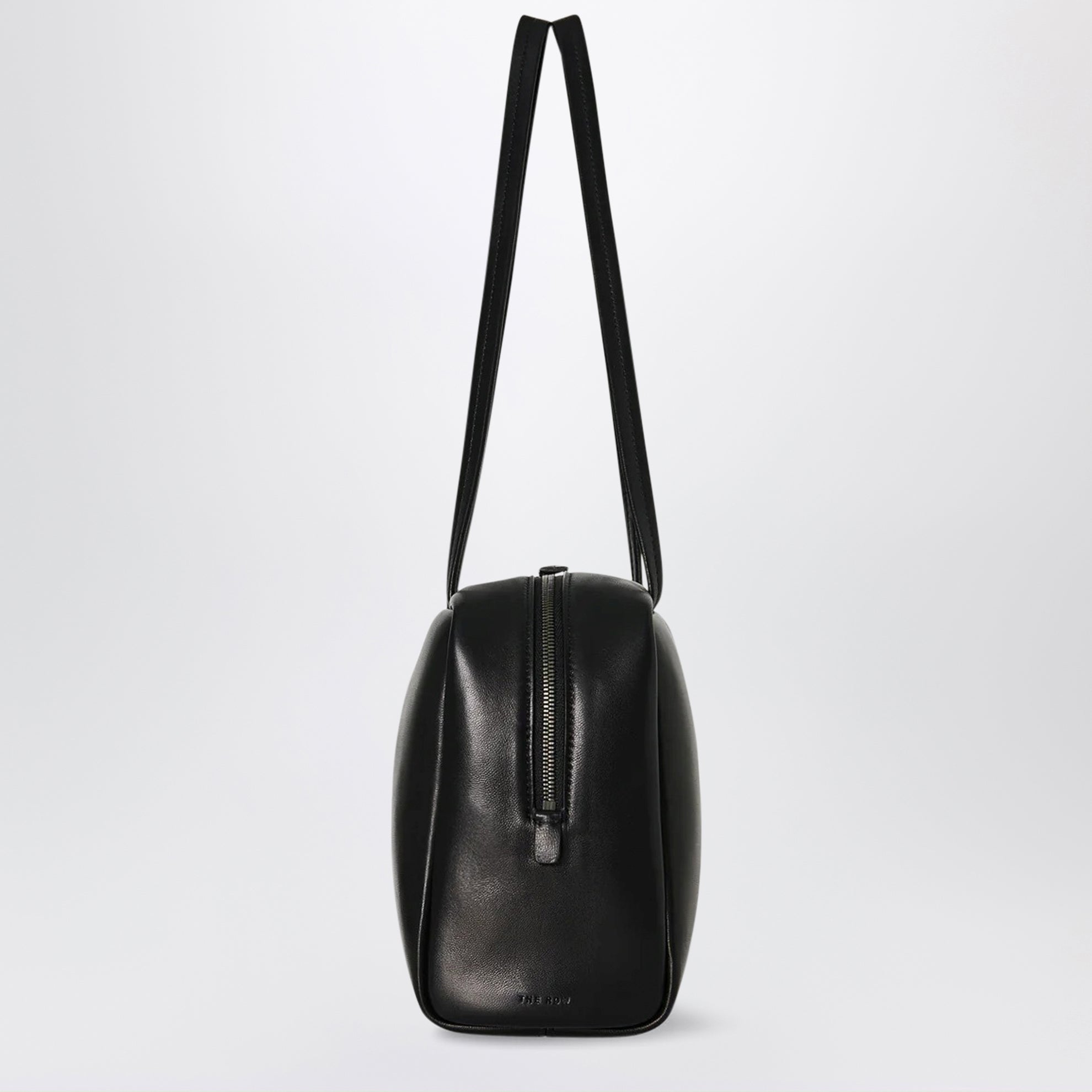 Borsa Astra nera in pelle nappa