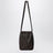 Dark brown Astra bag in nappa leather