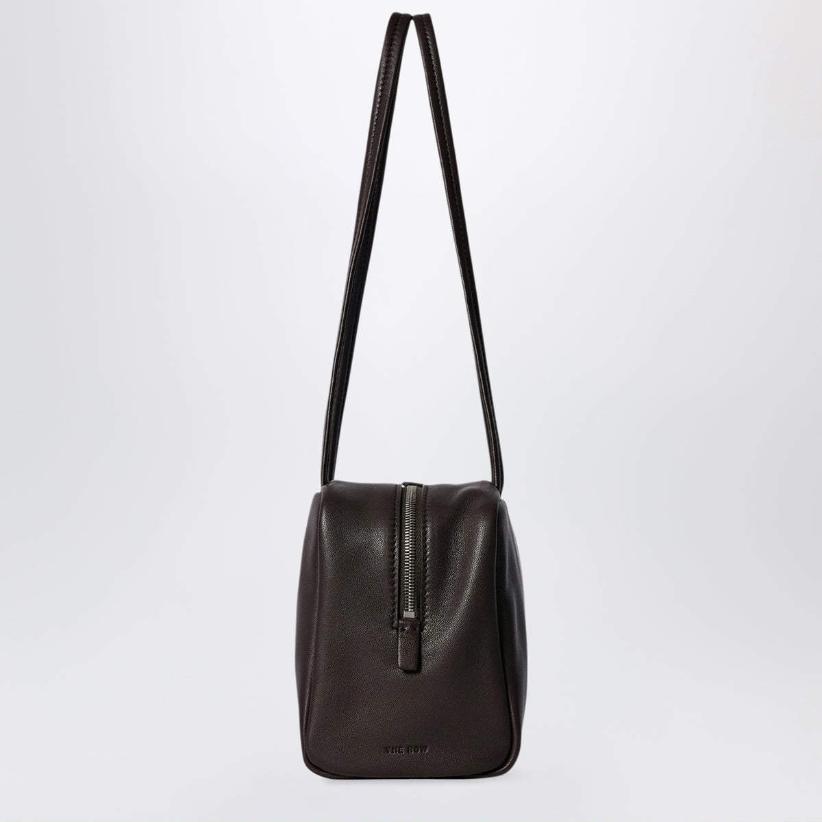 Dark brown Astra bag in nappa leather