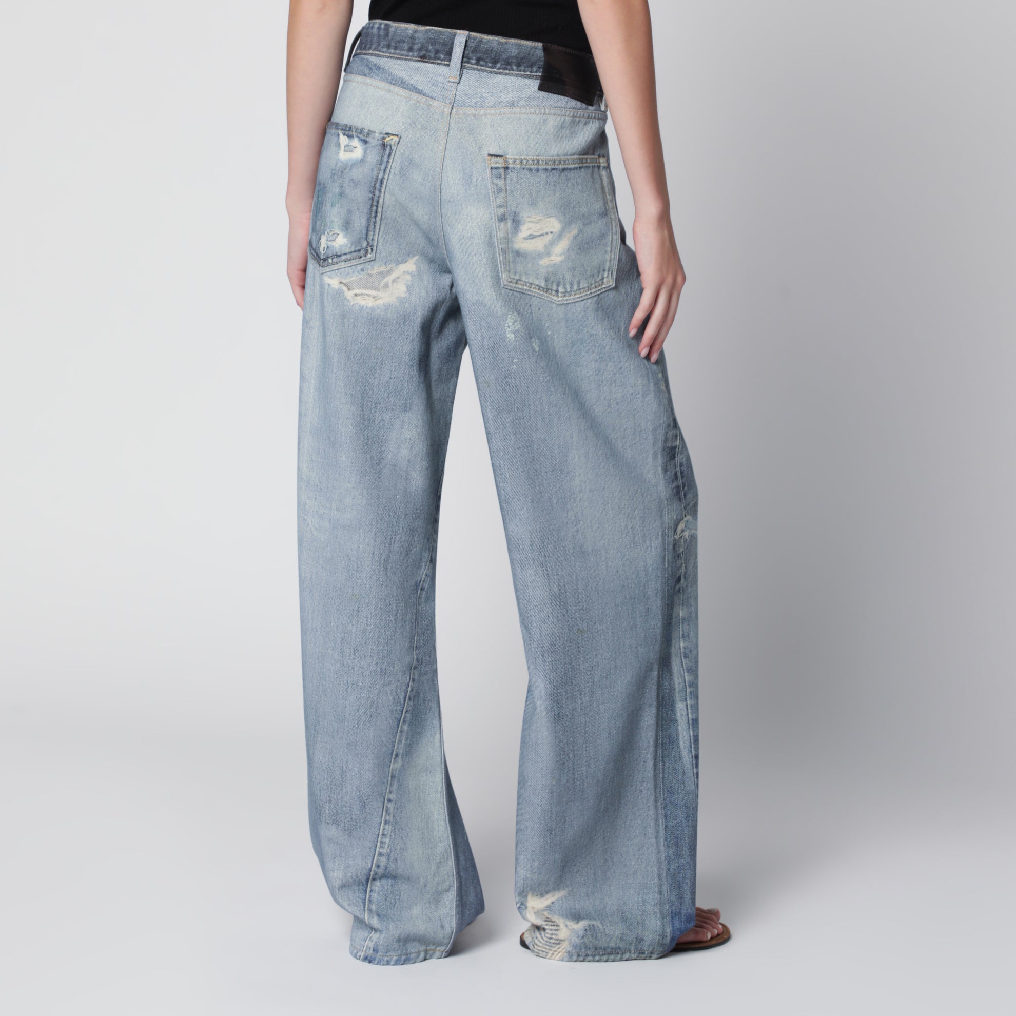 Jean Full Cut Digital Denim Print