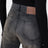 Black washed-effect Boot Cut jeans