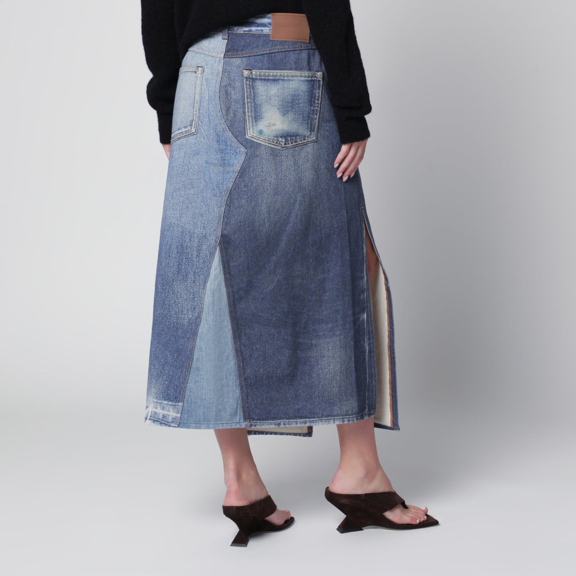 Craft Midirock aus Denim